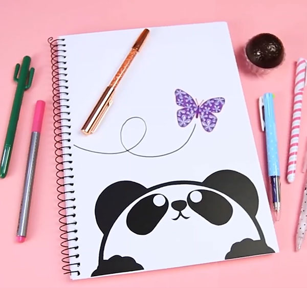 Caderno de Desenho - Panda