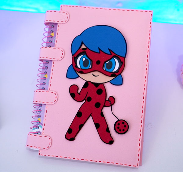 Molde Lady Bug Miraculous - Caderno de Moldes