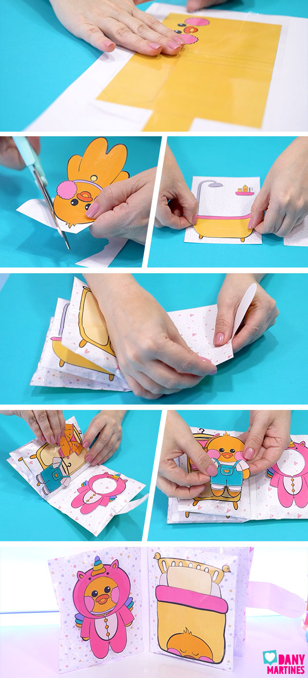 Paper duck desenho imprimir